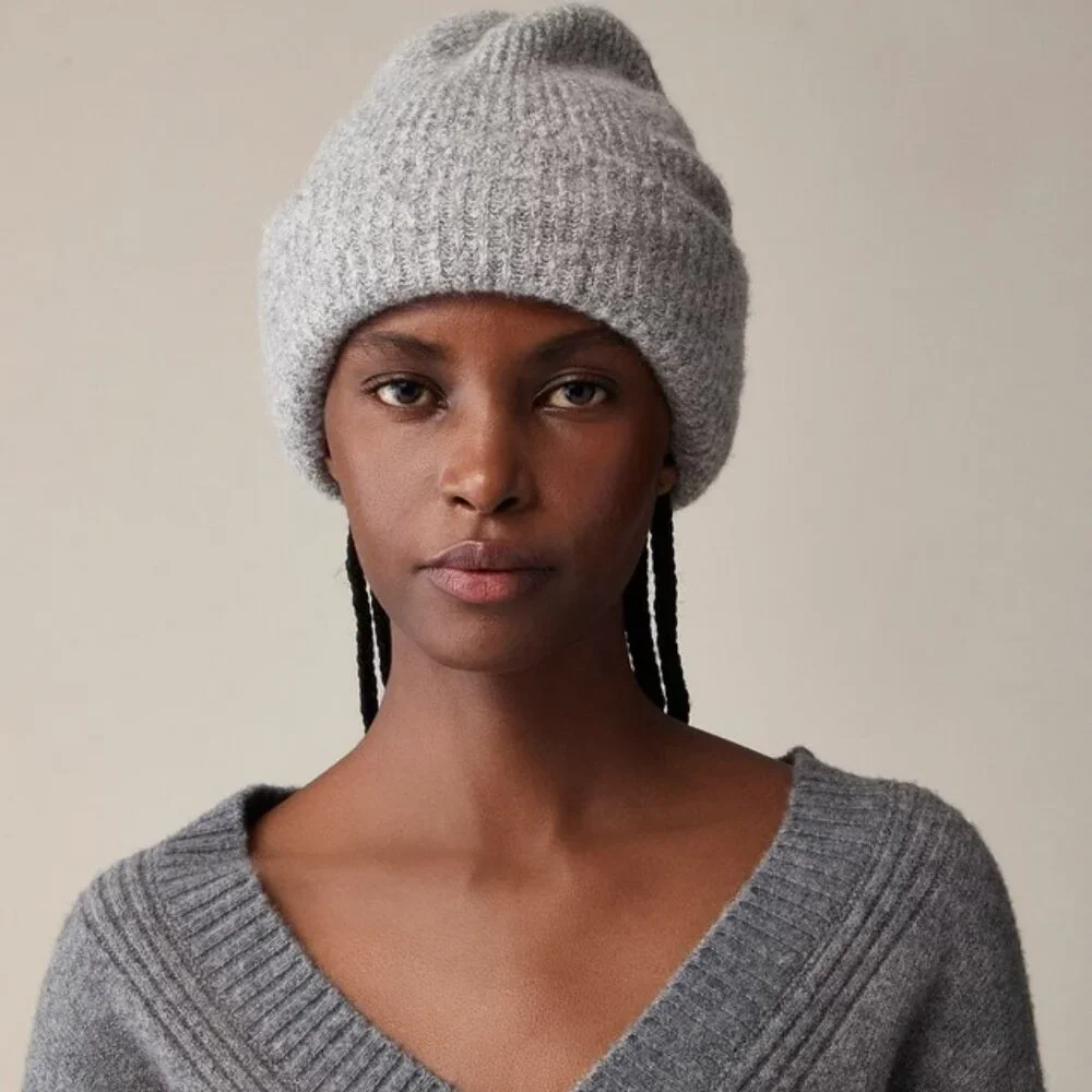 J. Crew Marled beanie in Supersoft yarn